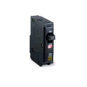 INTERRUPTOR TERMOMAGNETICO S/GAB TIPO QO 1 POLO 15 A